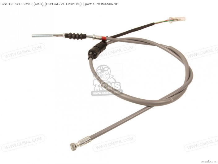 Honda CABLE,FRONT BRAKE (GREY) (NON O.E. ALTERNATIVE) 45450098671P