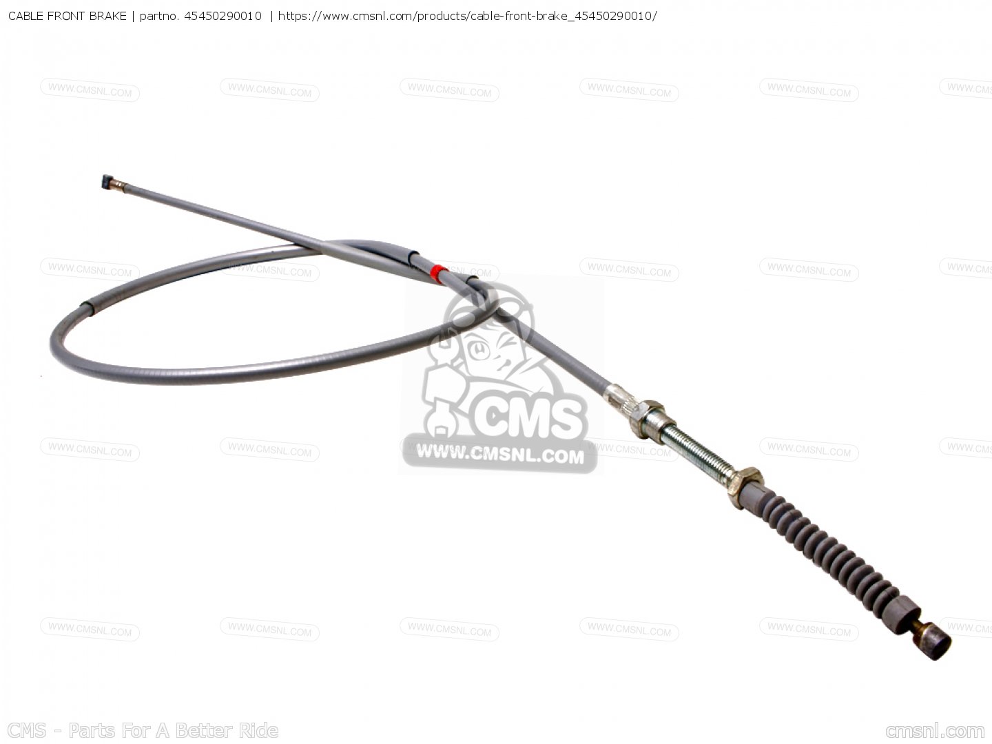 45450290010: Cable Front Brake Honda - buy the 45450-290-010 at CMSNL