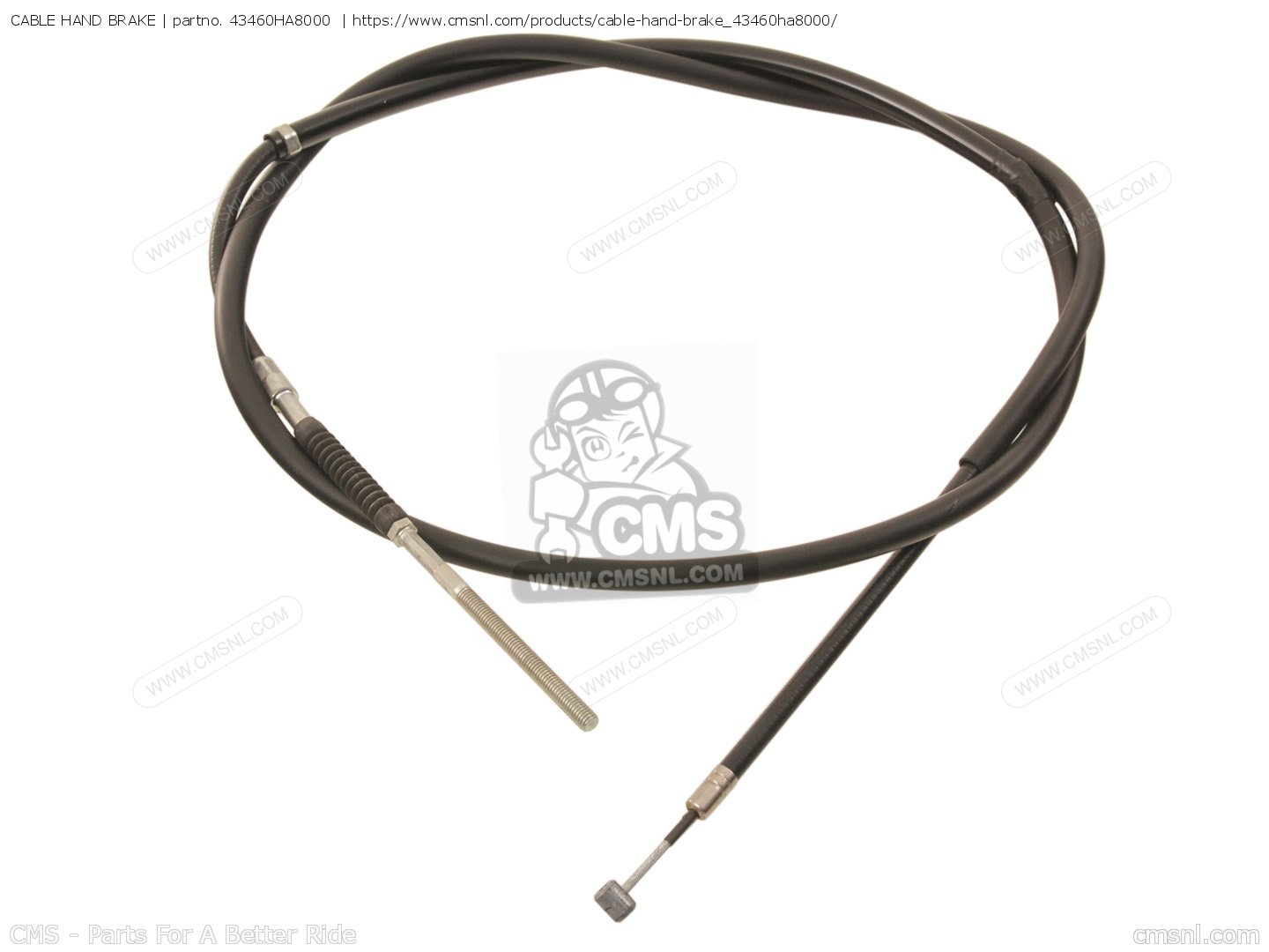 43460HA8000 Cable Hand Brake Honda buy the 43460HA8000 at CMSNL