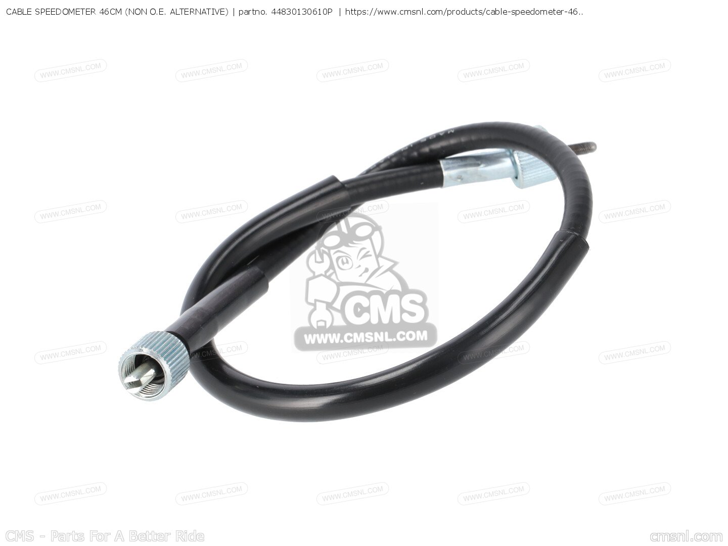 44830130610P: CABLE SPEEDOMETER 46CM (NON O.E. ALTERNATIVE) Honda - buy ...