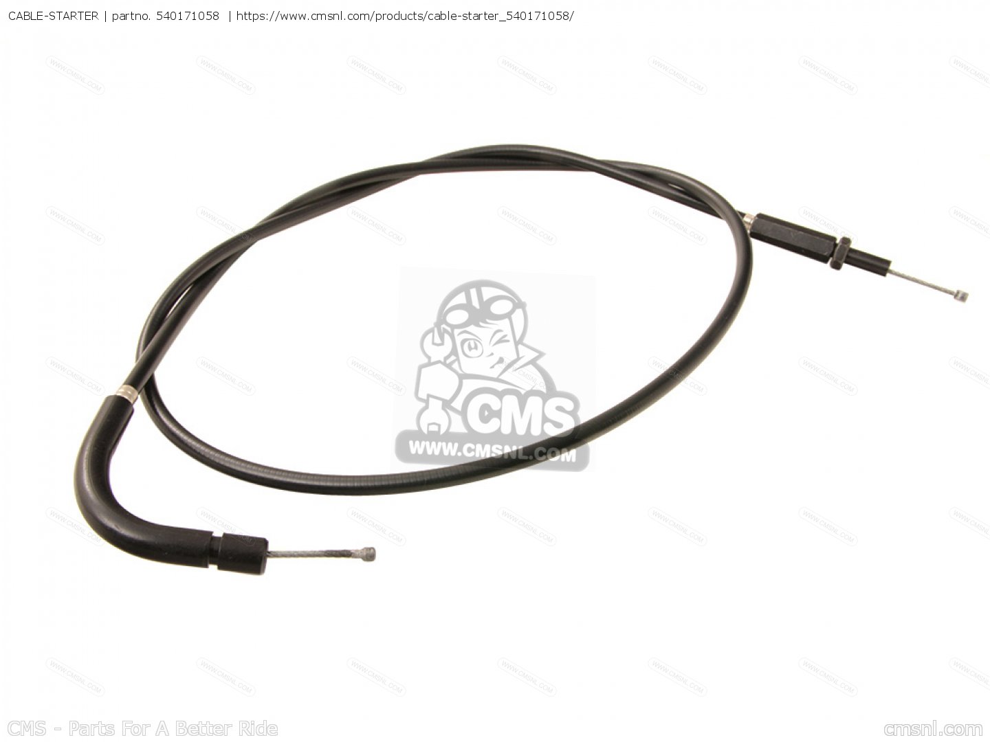 Kawasaki Cable-Starter 54017-1058 