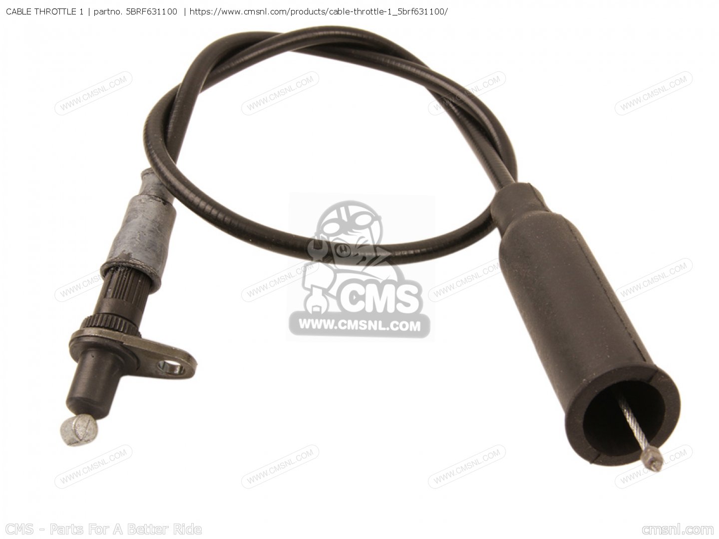 CABLE THROTTLE 1 for YQ50 AEROX 2001 5PU6 SPAIN 115PU300F1 order at