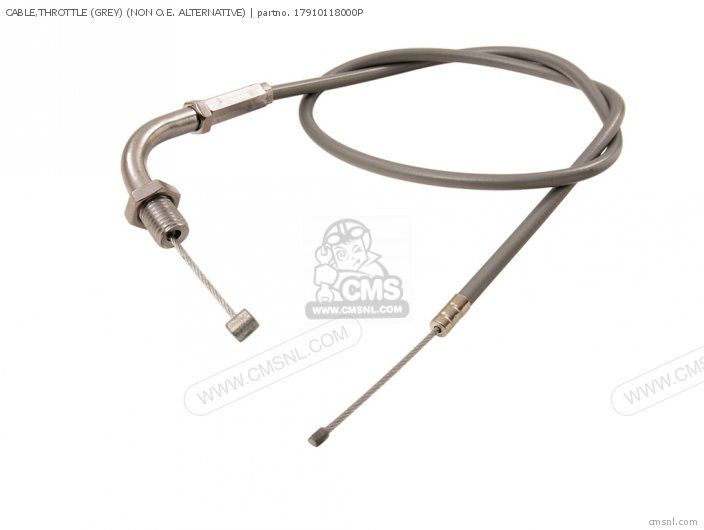 Honda CABLE,THROTTLE (GREY) 17910118000P