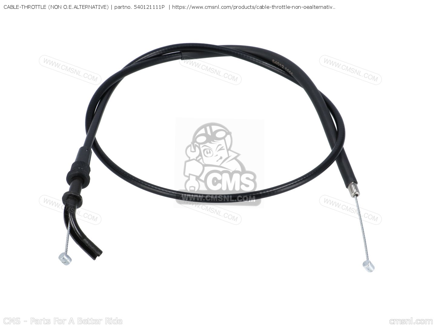 CABLETHROTTLE (NON O.E.ALTERNATIVE) for KZ1100B2 GPZ 1982 USA CANADA