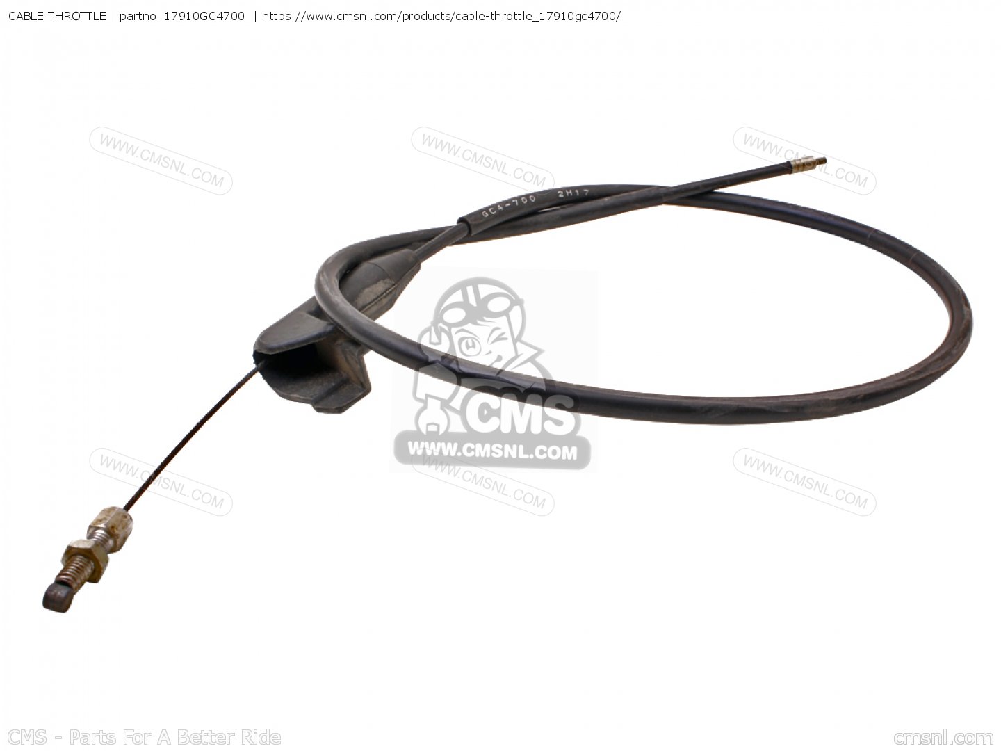 17910GC4700 Cable Throttle Honda buy the 17910GC4700 at CMSNL