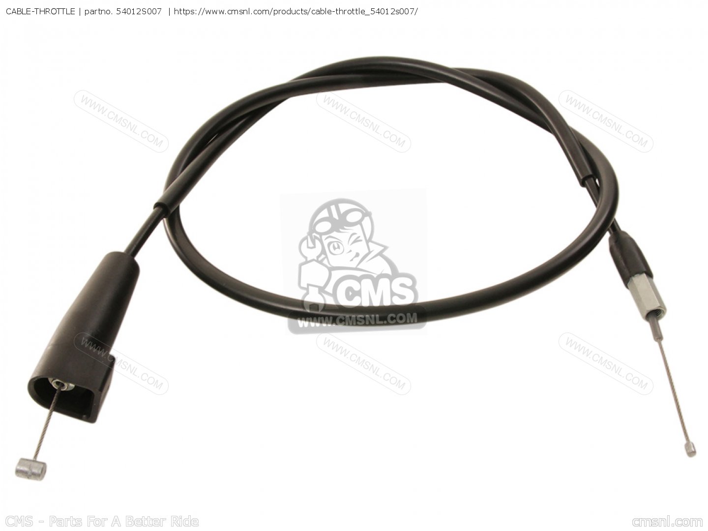 54012S007 Cablethrottle Kawasaki buy the 54012S007 at CMSNL
