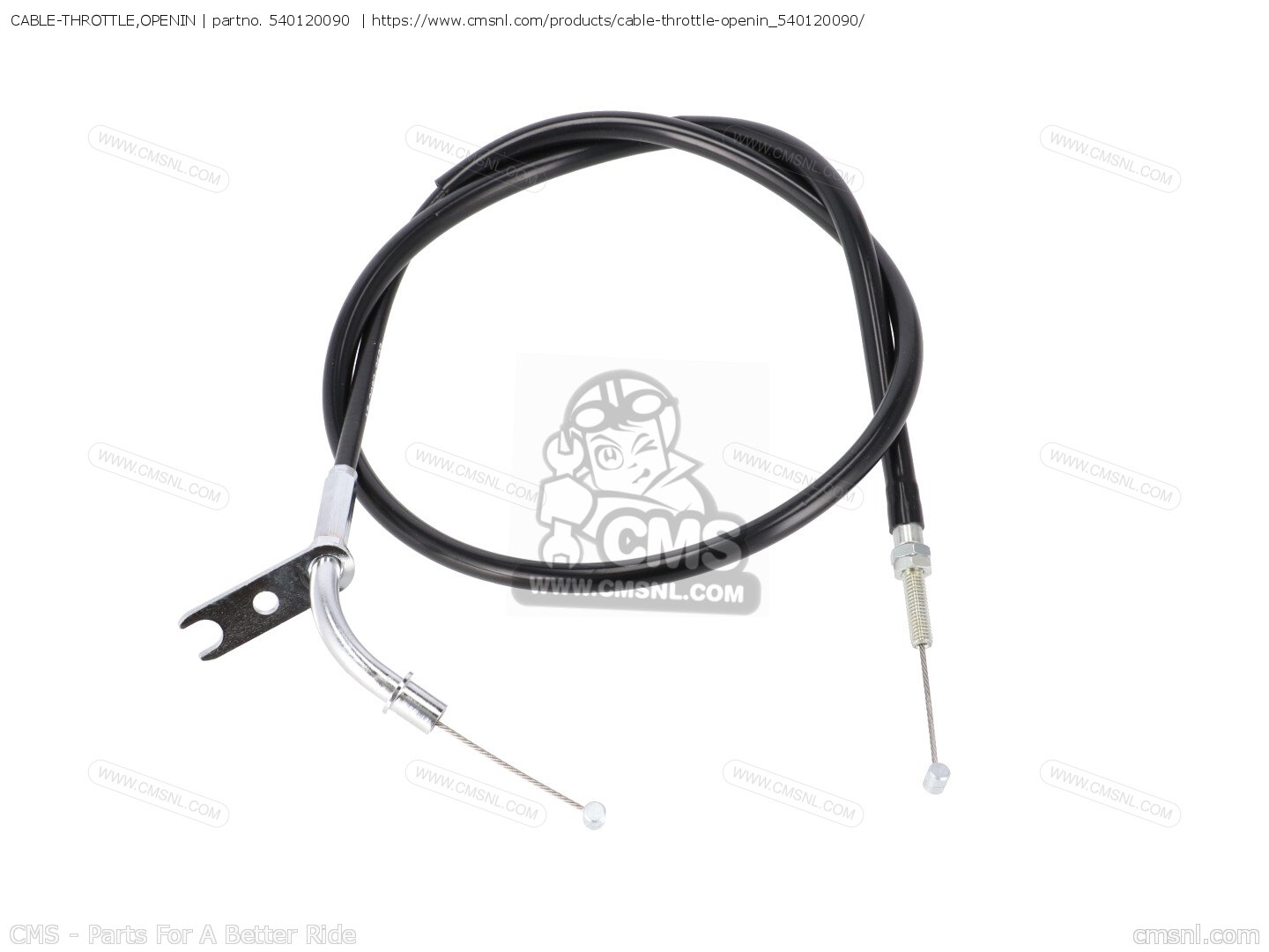 540120090 Cablethrottle,openin Kawasaki buy the 540120090 at CMSNL