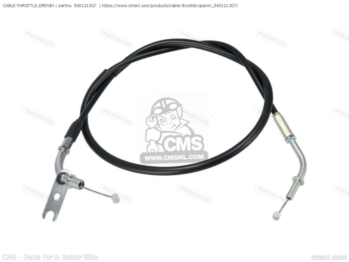 540121307 Cablethrottle,openin Kawasaki buy the 540121307 at CMSNL