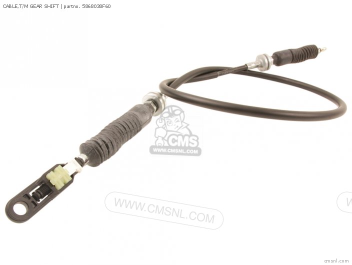 Suzuki CABLE,T/M GEAR SHIFT 5868038F60