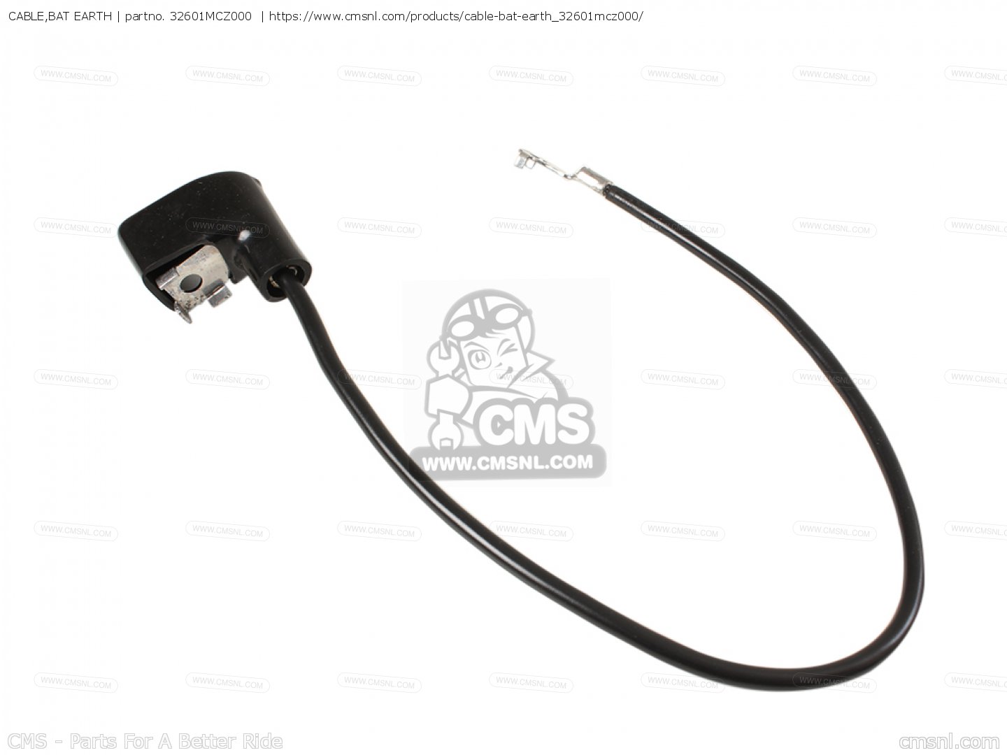 Honda 32601-hn1-010 Cable Kit 32601HN1A40: Cable,bat Earth Honda