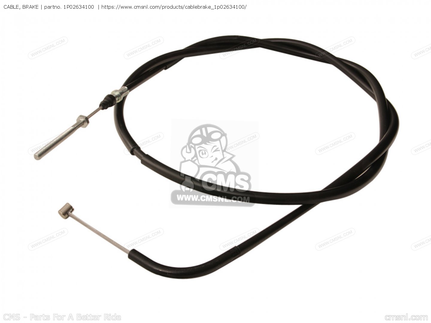 1P02634100 Cable, Brake Yamaha buy the 1P02634100 at CMSNL