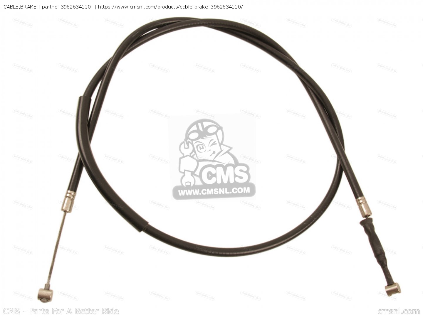 CABLE,BRAKE for RD125 1975 USA order at CMSNL