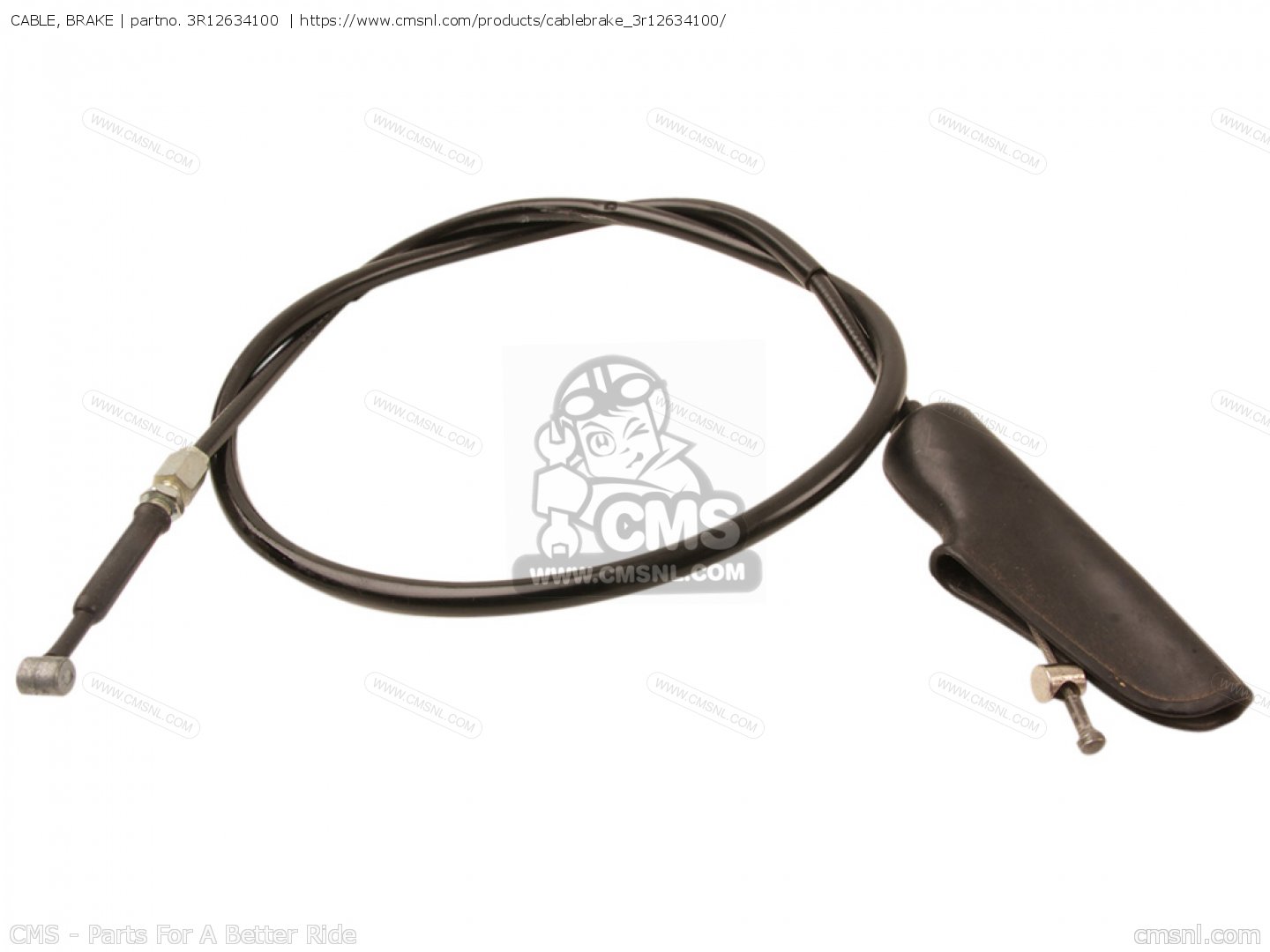 Niche Brake Cable For Yamaha Warrior 350 YFM350X Banshee YFZ350 1UY 26341 10 00 ATV 519 CCB2546L