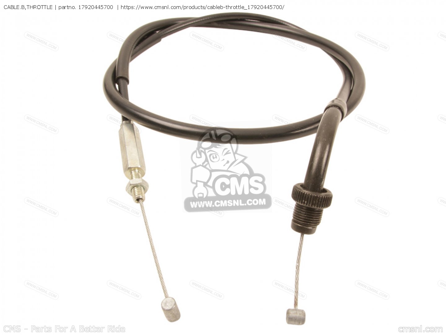 17920445700: Cable.b,throttle Honda - Buy The 17920-445-700 At CMSNL