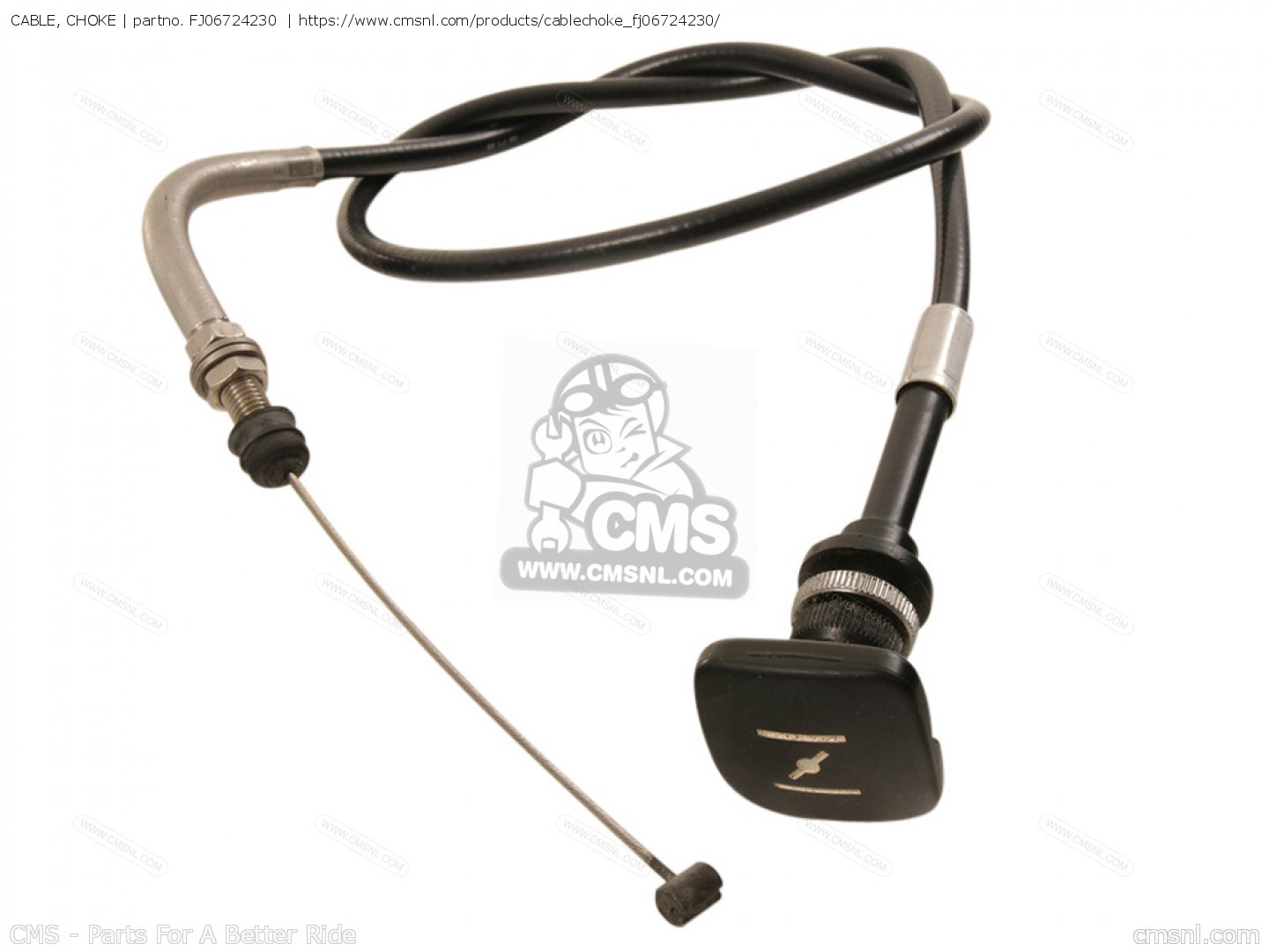 FJ06724230 Cable, Choke Yamaha buy the FJ06724230 at CMSNL