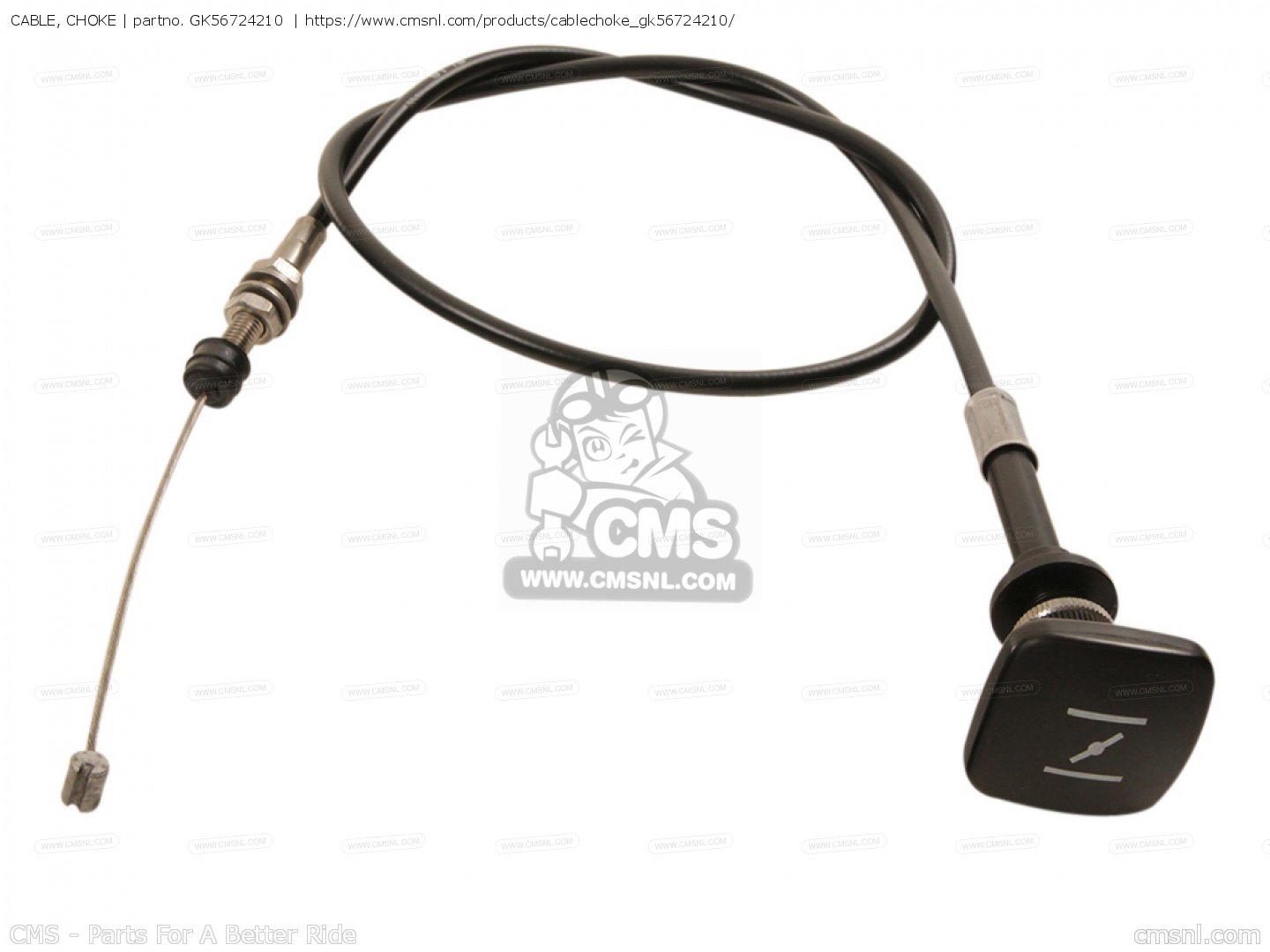 GK56724210 Cable, Choke Yamaha buy the GK56724210 at CMSNL