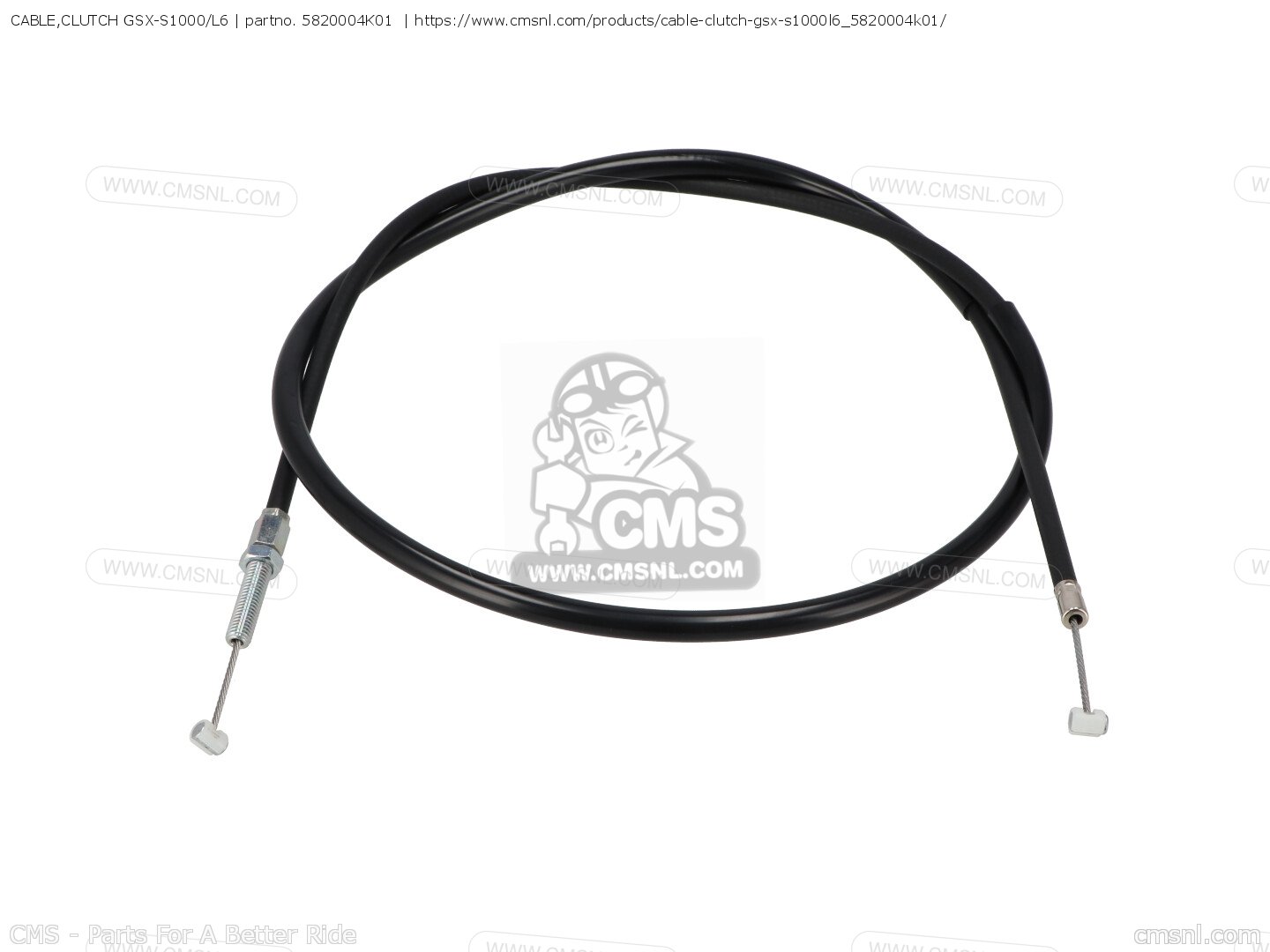 5820004K01 Cable,clutch Gsxs1000/l6 Suzuki buy the 5820004K01 at CMSNL