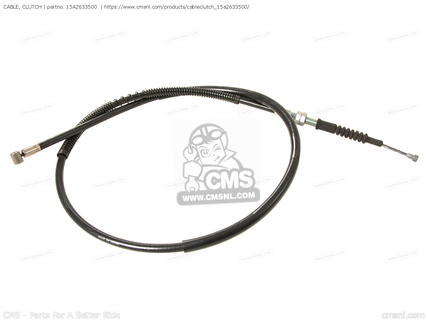 15A2633500 Cable, Clutch Yamaha buy the 15A2633500 at CMSNL