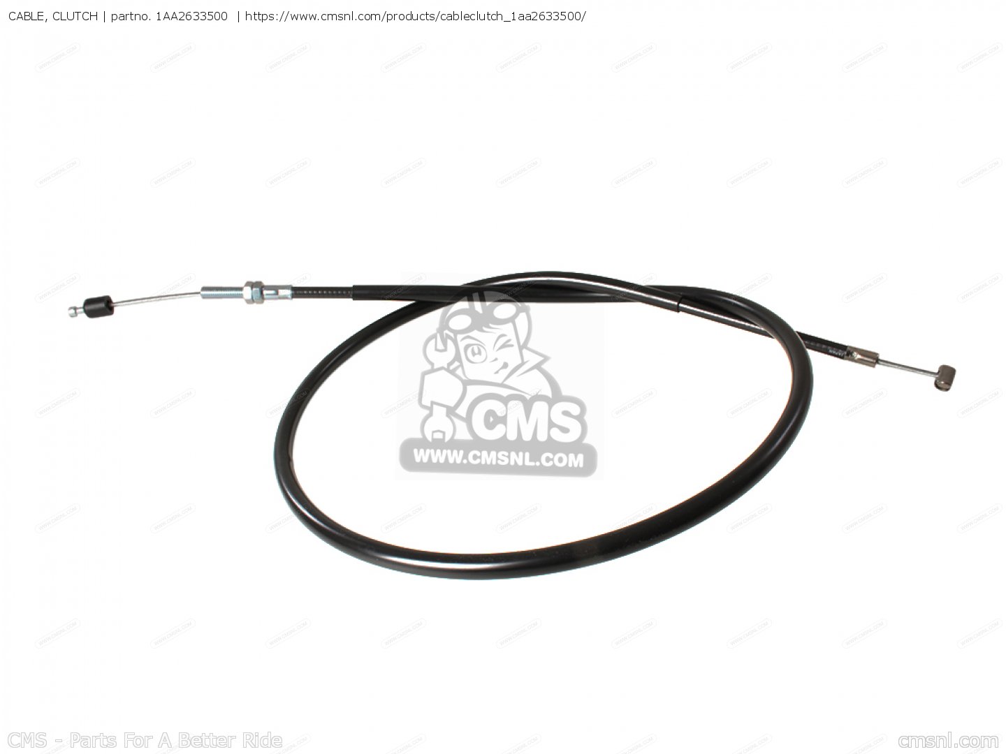 CABLE, CLUTCH for XJ700 MAXIM 1986 (G) USA order at CMSNL