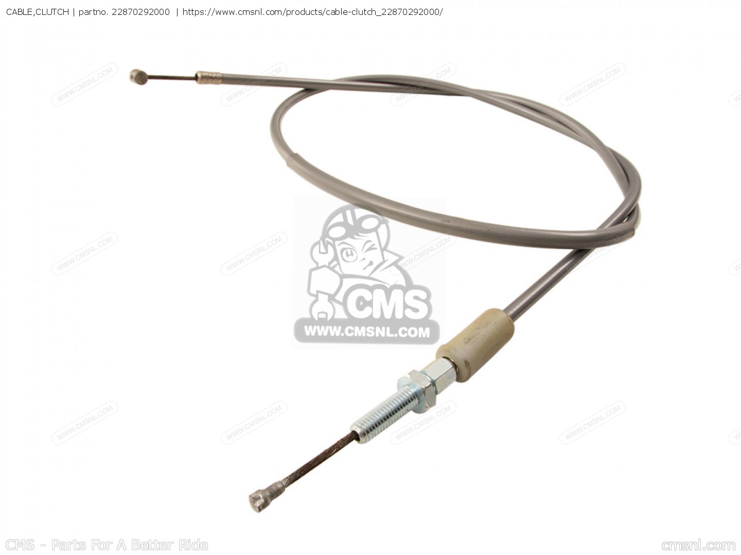 22870292000 Cable,clutch Honda buy the 22870292000 at CMSNL