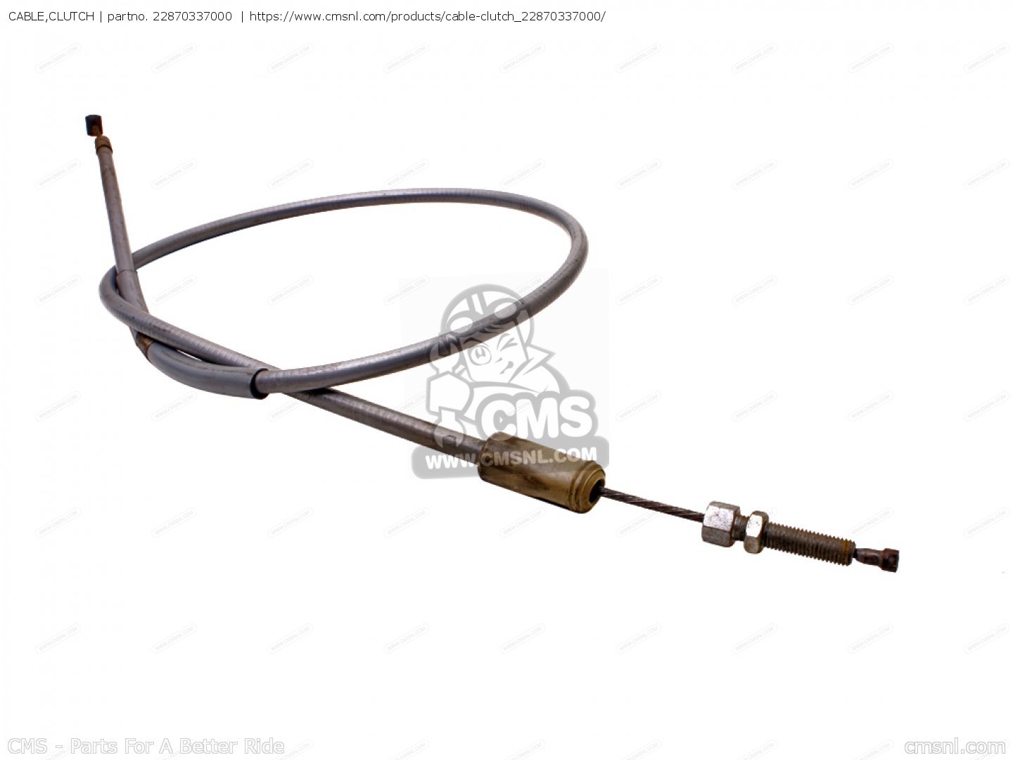 22870337000 Cable,clutch Honda buy the 22870337000 at CMSNL
