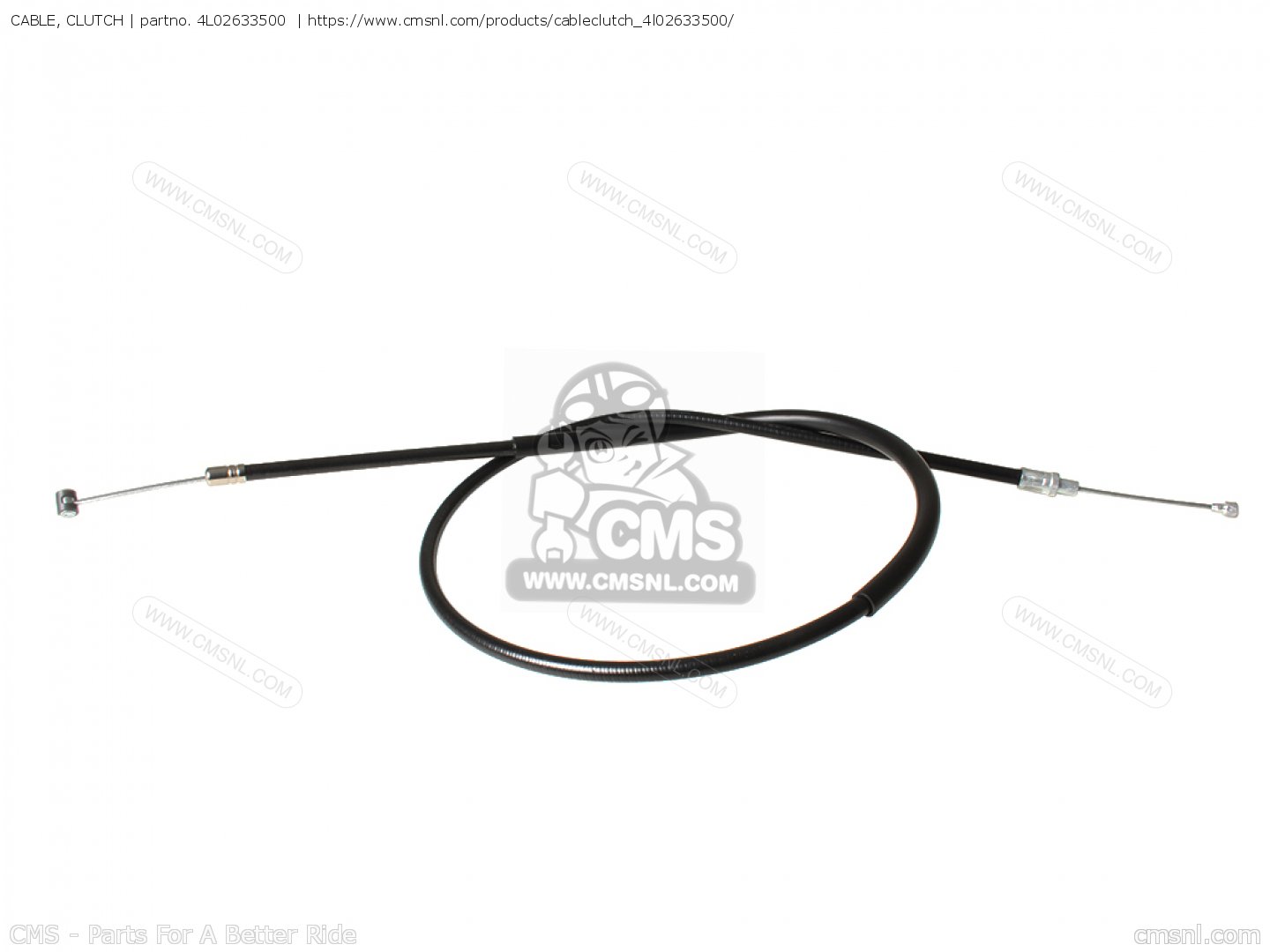 CABLE, CLUTCH for RD350LC 1982 4L0 EUROPE 214L0300E1 order at CMSNL