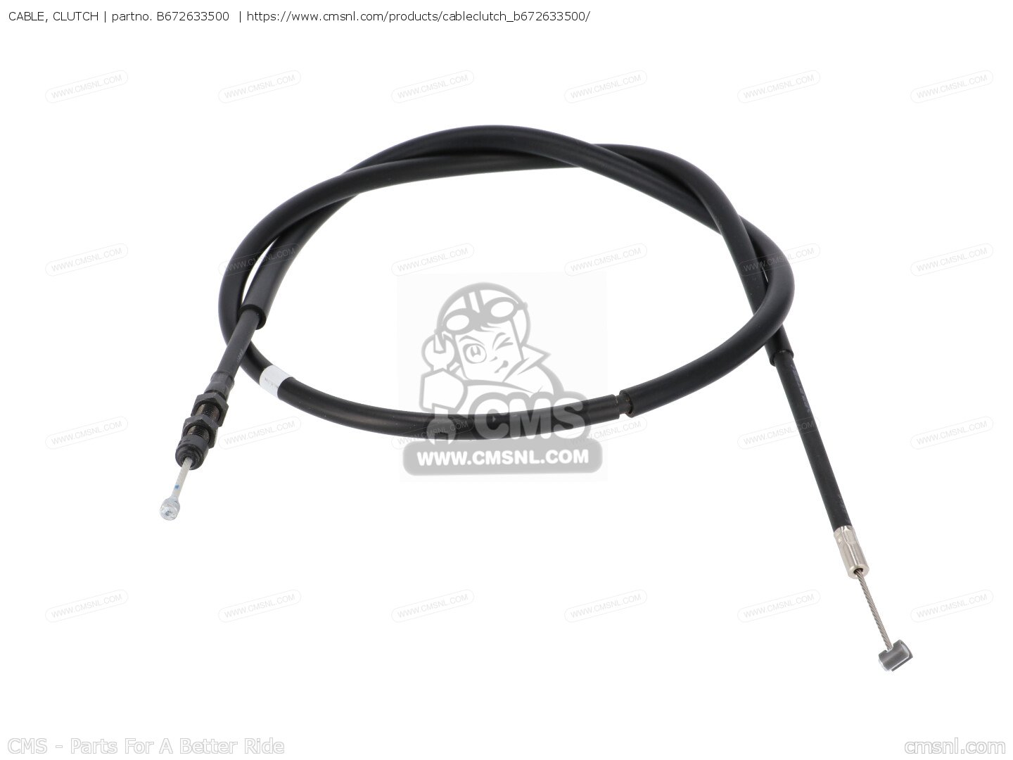 B672633500 Cable, Clutch Yamaha buy the B672633500 at CMSNL