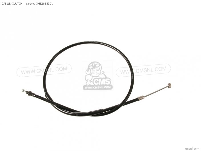 3HE2633501 Cable, Clutch Yamaha buy the 3HE2633501 at CMSNL