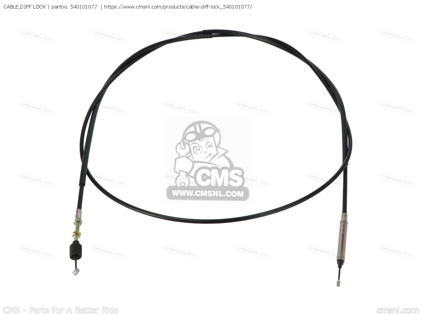 540101077 Cable,diff Lock Kawasaki buy the 540101077 at CMSNL