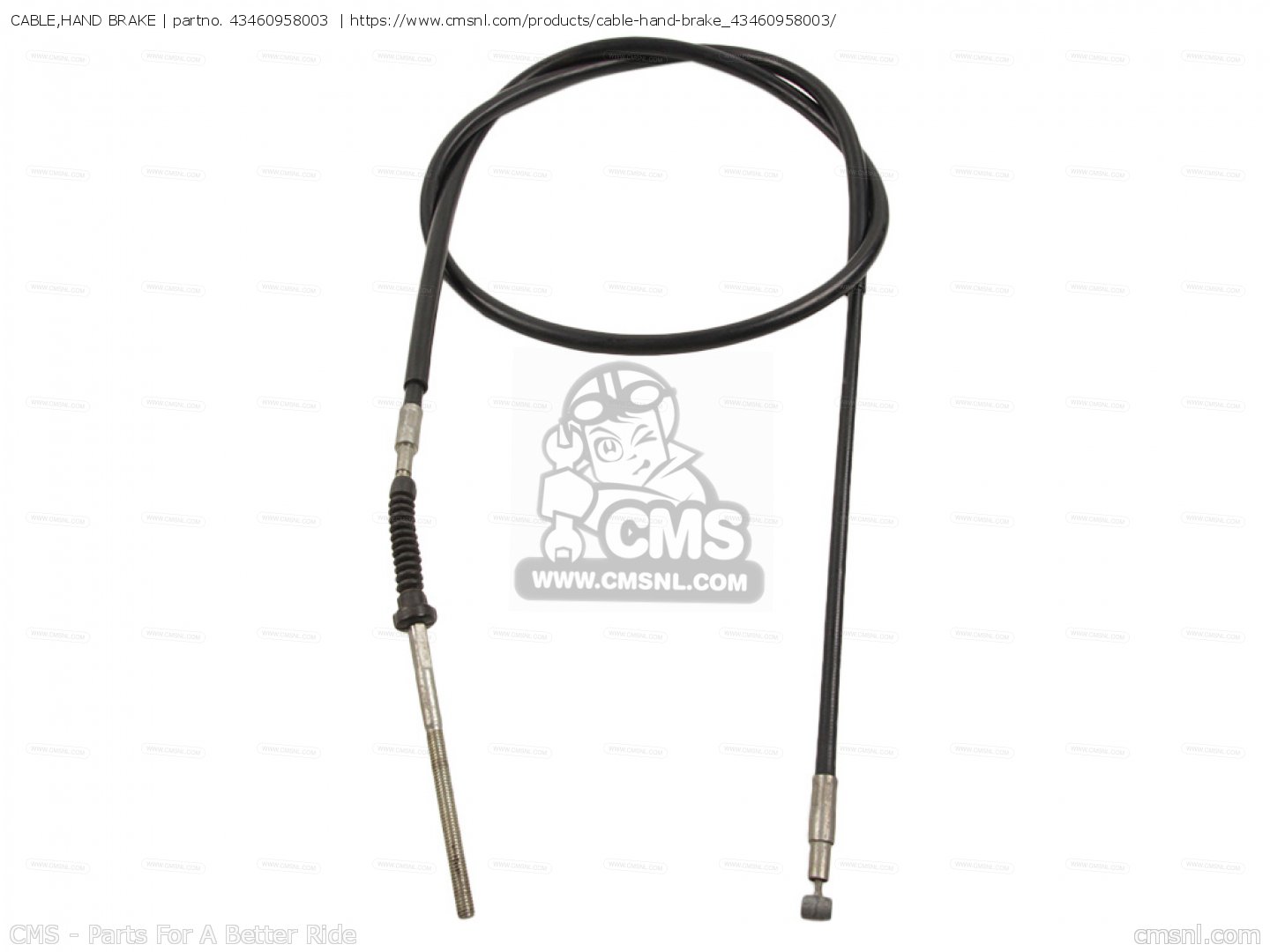 43460958003 Cable,hand Brake Honda buy the 43460958003 at CMSNL