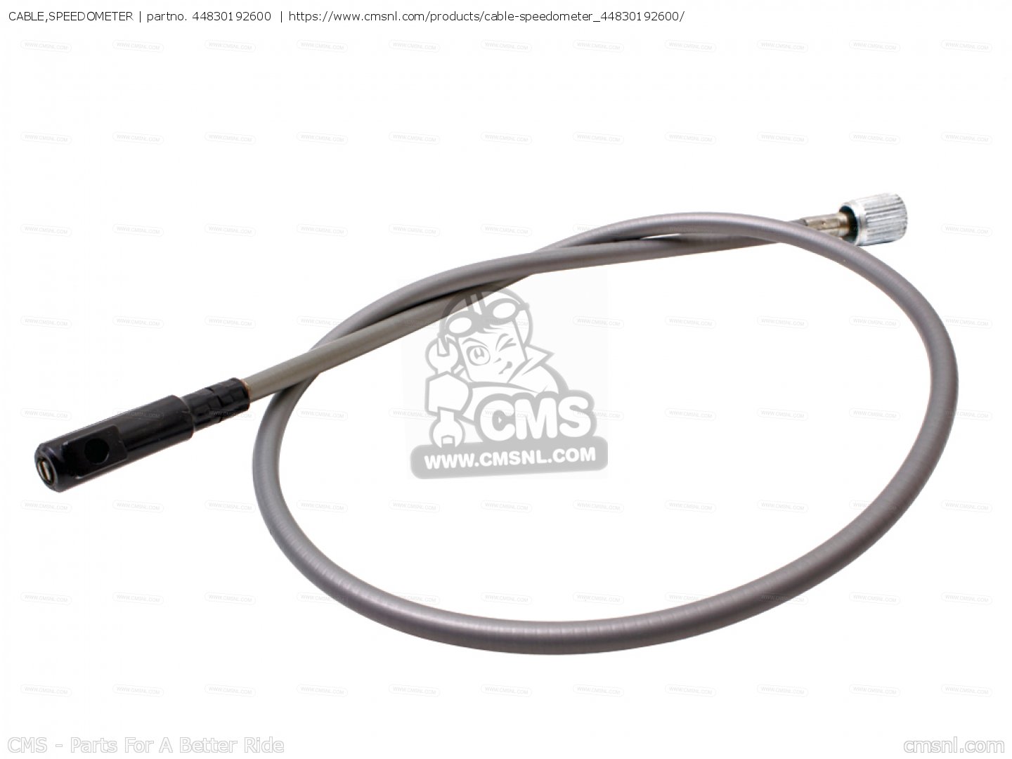 44830192600 Cable,speedometer Honda buy the 44830192600 at CMSNL