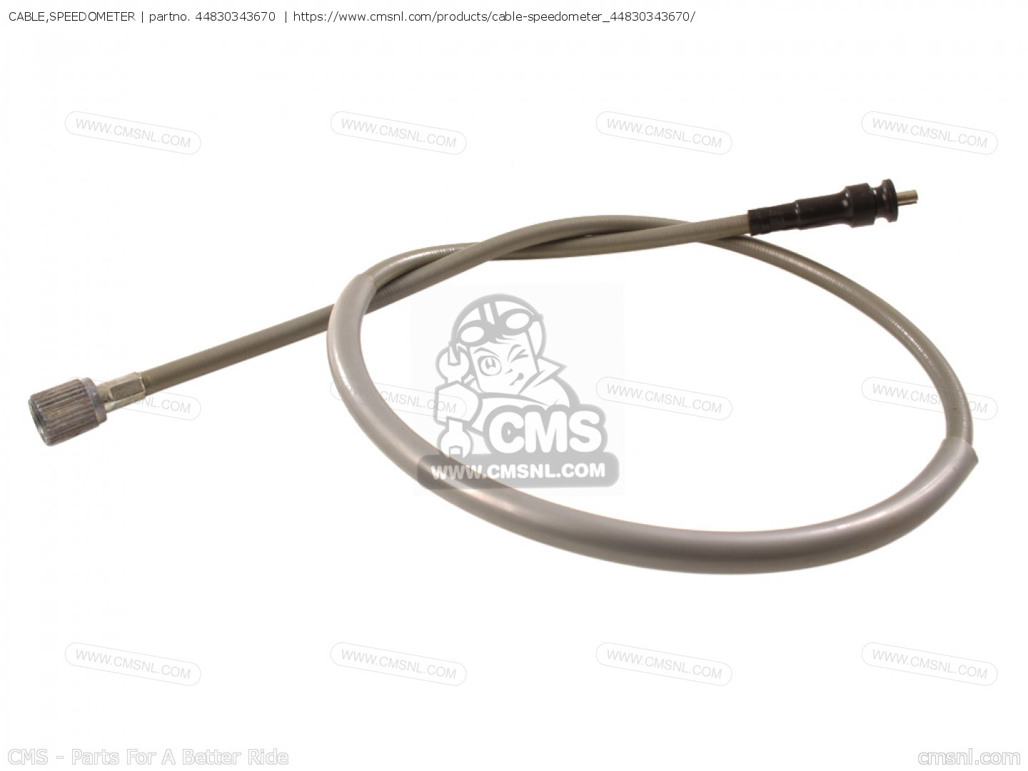 44830343670 Cable,speedometer Honda buy the 44830343670 at CMSNL