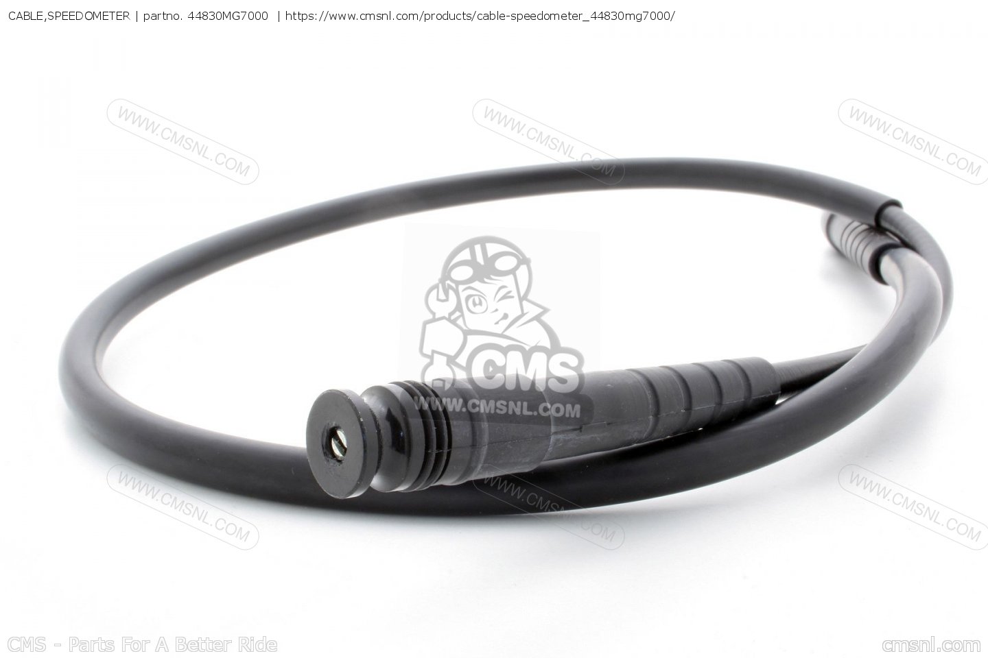 CABLE,SPEEDOMETER for XR600R 2000 (Y) USA - order at CMSNL