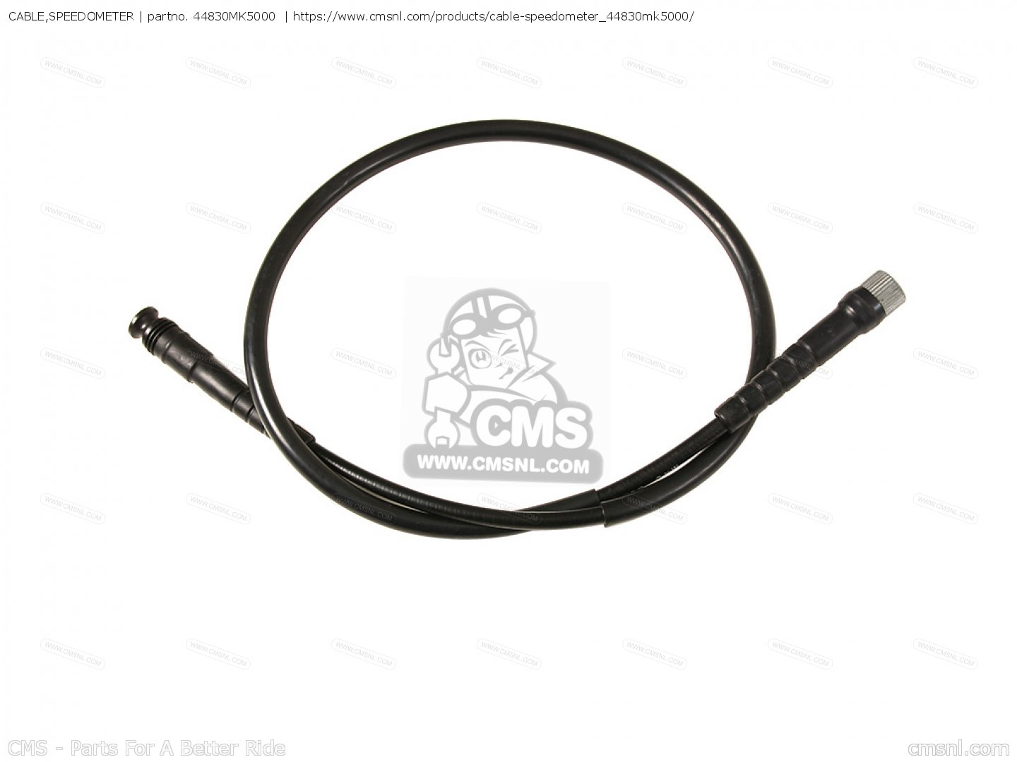 44830MK5000 Cable,speedometer Honda buy the 44830MK5000 at CMSNL