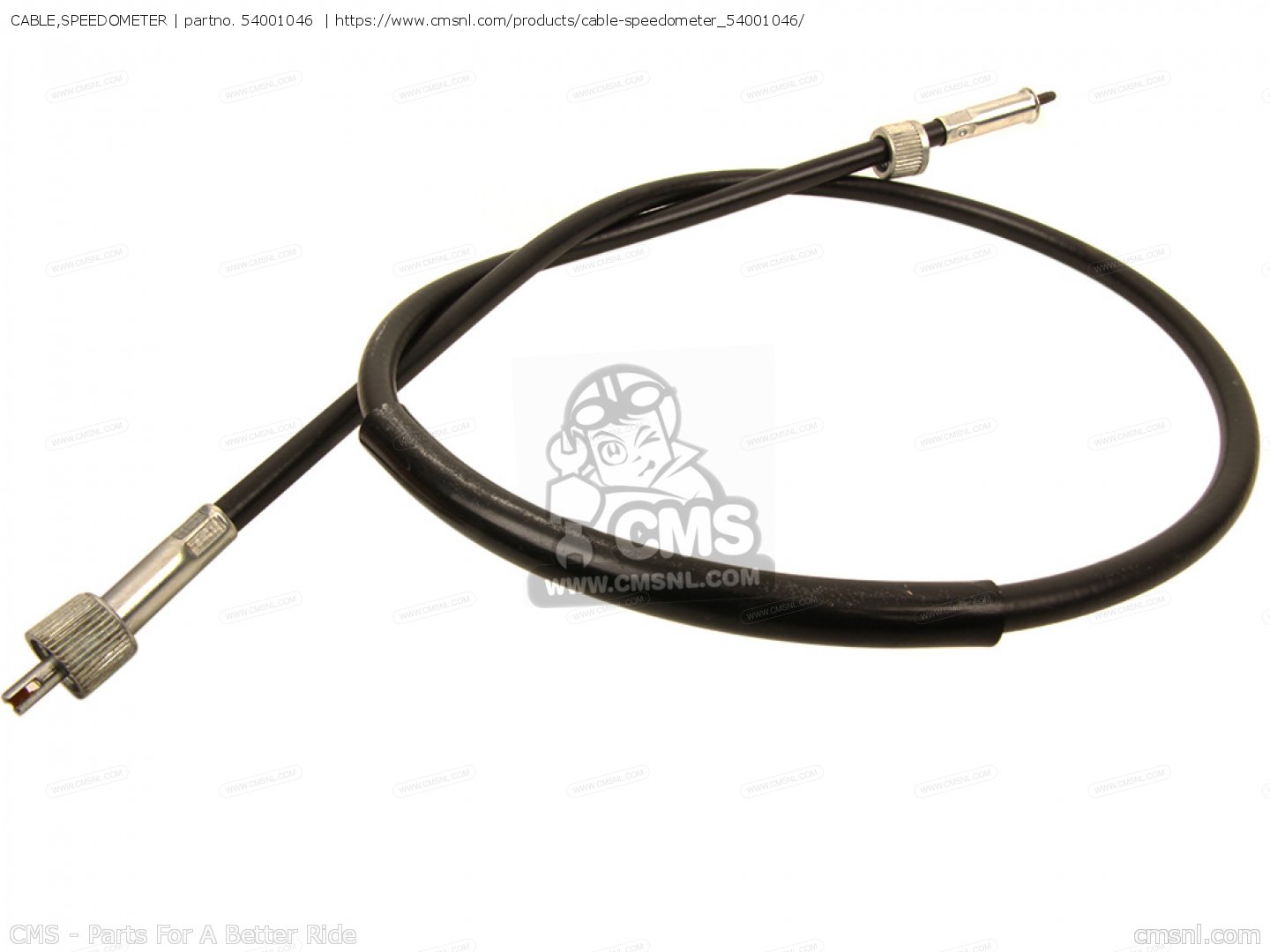 CABLE,SPEEDOMETER for KE175B2 KE175 1977 USA CANADA / MPH KPH order