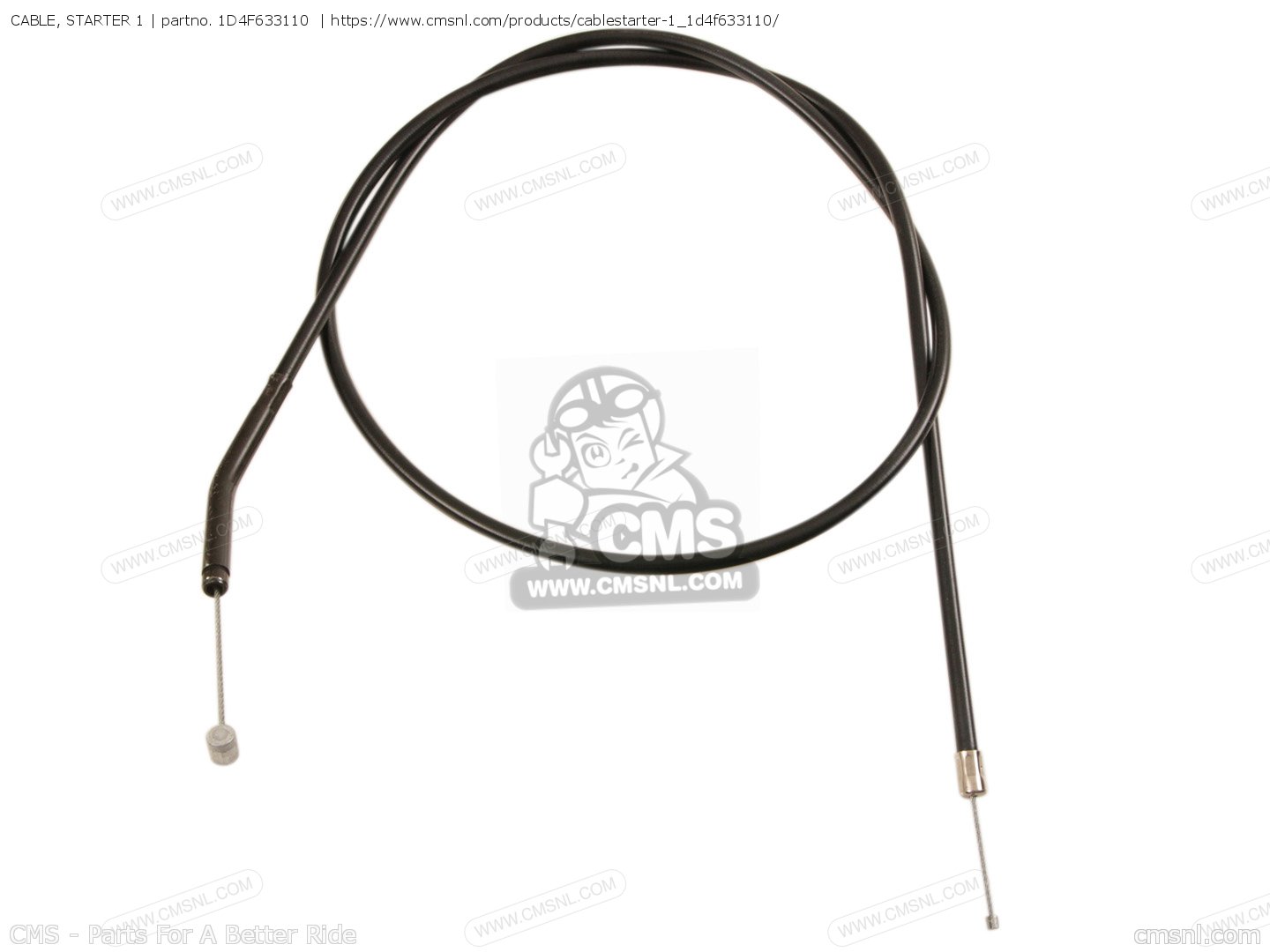 1D4F633110 Cable, Starter 1 Yamaha buy the 1D4F633110 at CMSNL