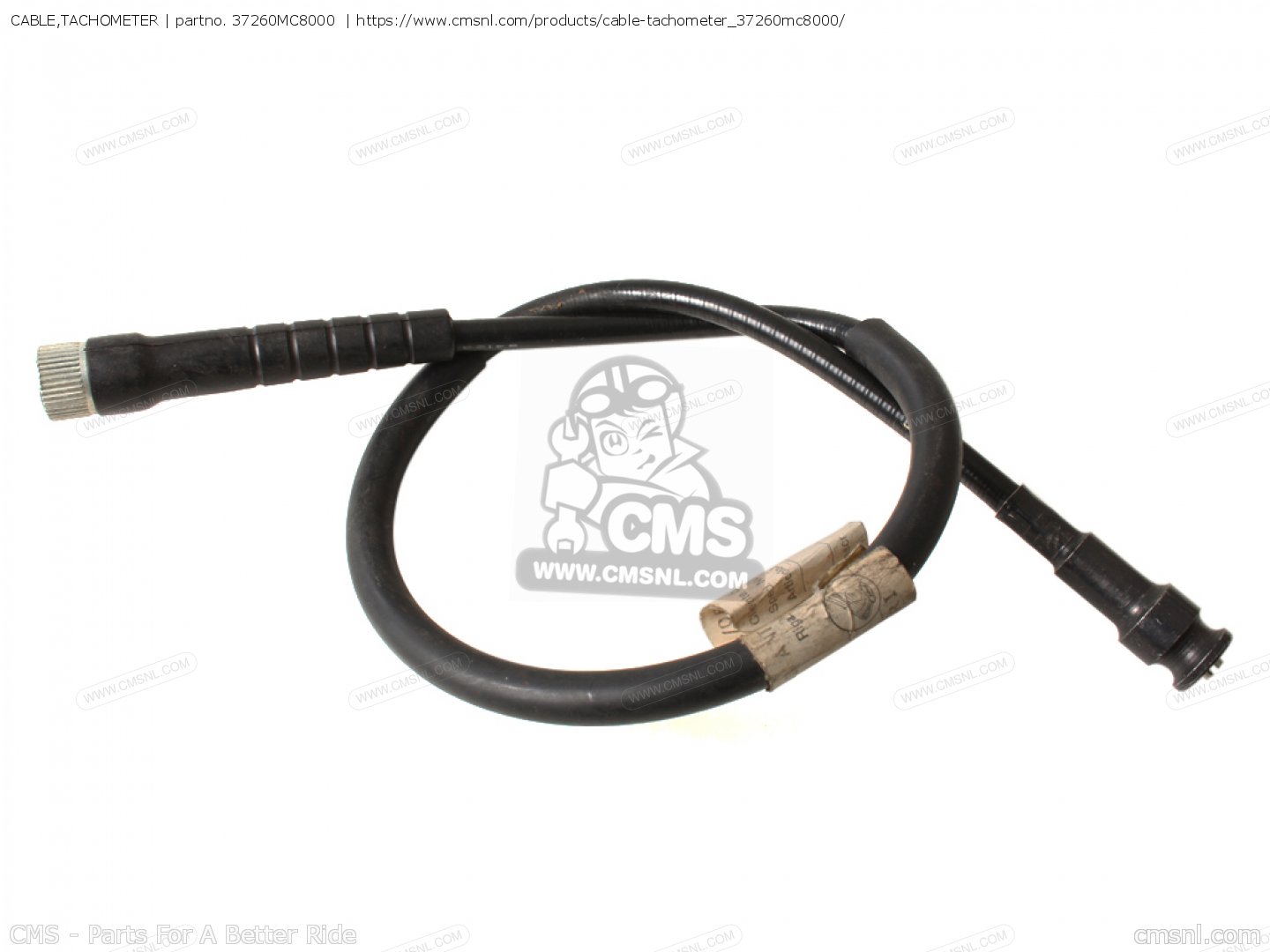 37260MC8000 Cable,tachometer Honda buy the 37260MC8000 at CMSNL