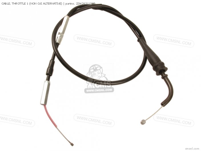 Yamaha CABLE, THROTTLE 1 (NON O.E. ALTERNATIVE) 22W2631100P