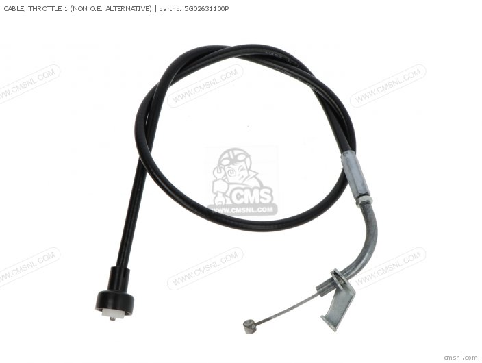 Yamaha CABLE, THROTTLE 1 (NON O.E. ALTERNATIVE) 5G02631100P