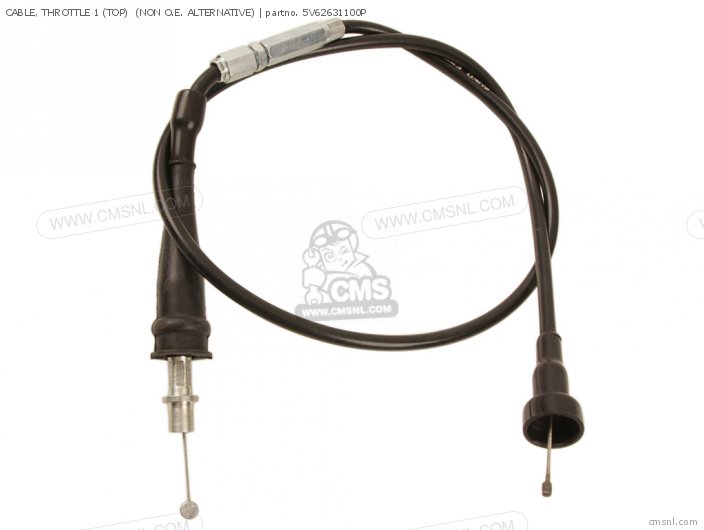 Yamaha CABLE, THROTTLE 1 (TOP) (NON O.E. ALTERNATIVE) 5V62631100P