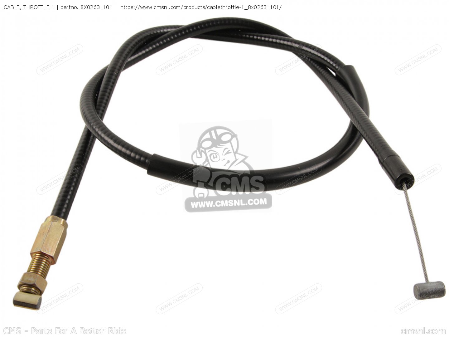 CABLE, THROTTLE 1 for ET250D 19791981 order at CMSNL