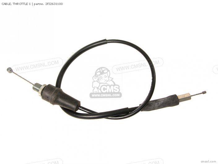 Yamaha CABLE, THROTTLE 1 2FJ2631100 Yamaha CABLE, THROTTLE 1 2FJ2631100