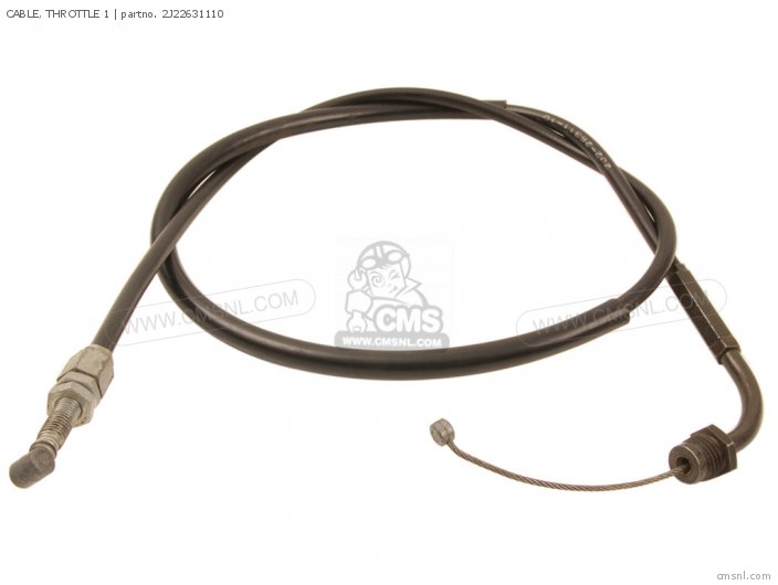 Yamaha CABLE, THROTTLE 1 2J22631110 Yamaha CABLE, THROTTLE 1 2J22631110