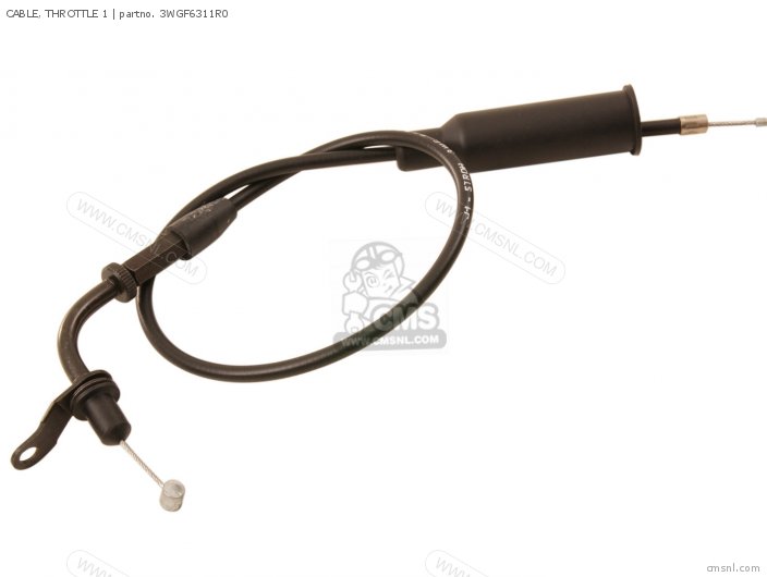 Yamaha CABLE, THROTTLE 1 3WGF6311R0 Yamaha CABLE, THROTTLE 1 3WGF6311R0