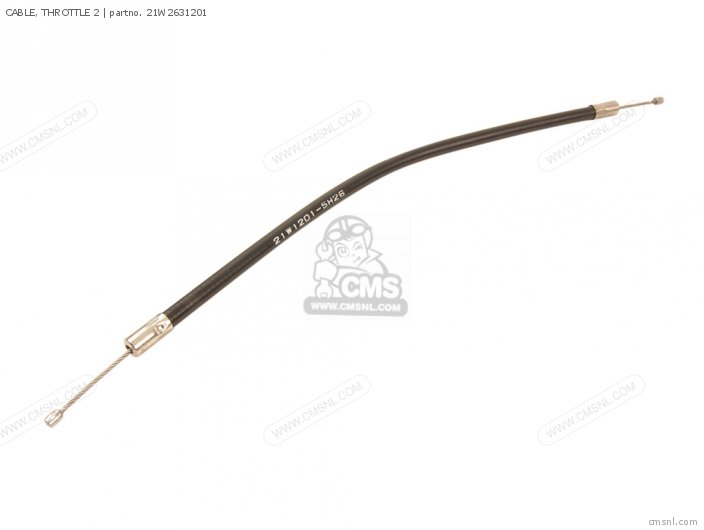 Yamaha CABLE, THROTTLE 2 21W2631201 Yamaha CABLE, THROTTLE 2 21W2631201