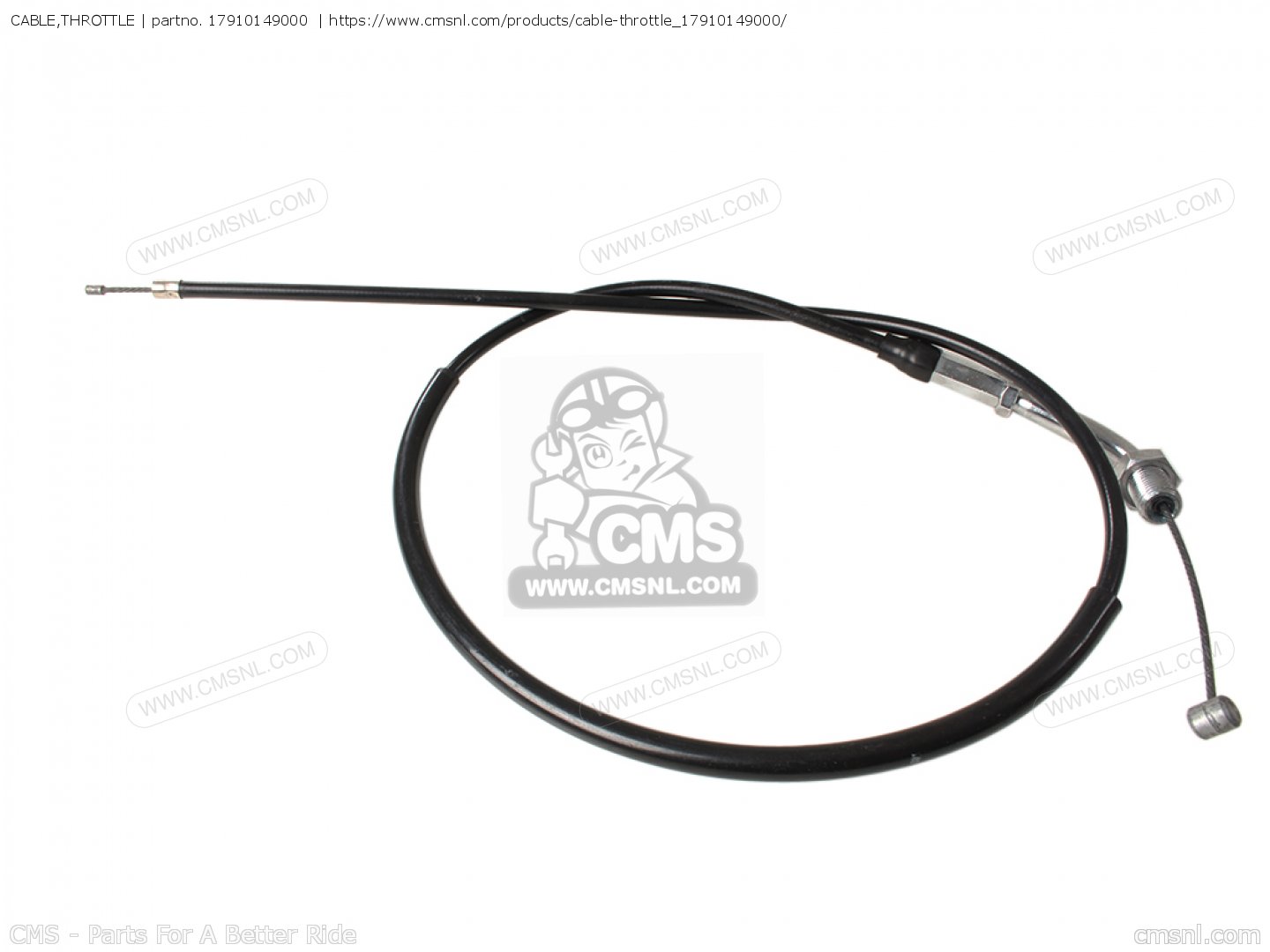 17910149000 Cable,throttle Honda buy the 17910149000 at CMSNL
