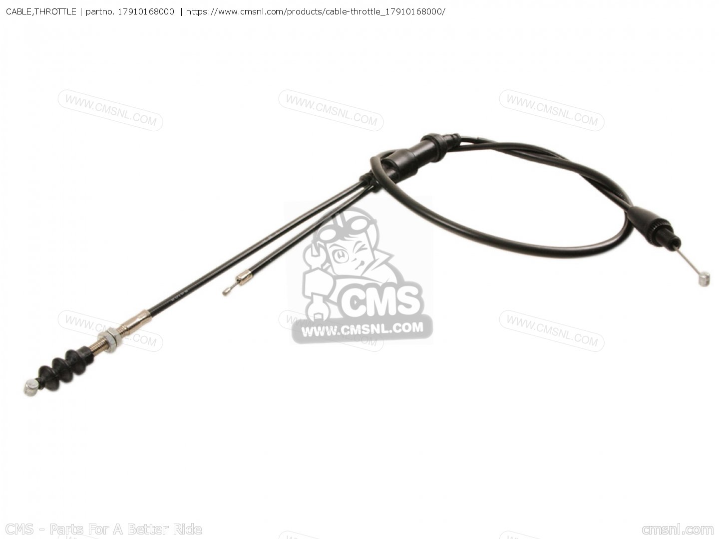 17910168000 Cable,throttle Honda buy the 17910168000 at CMSNL