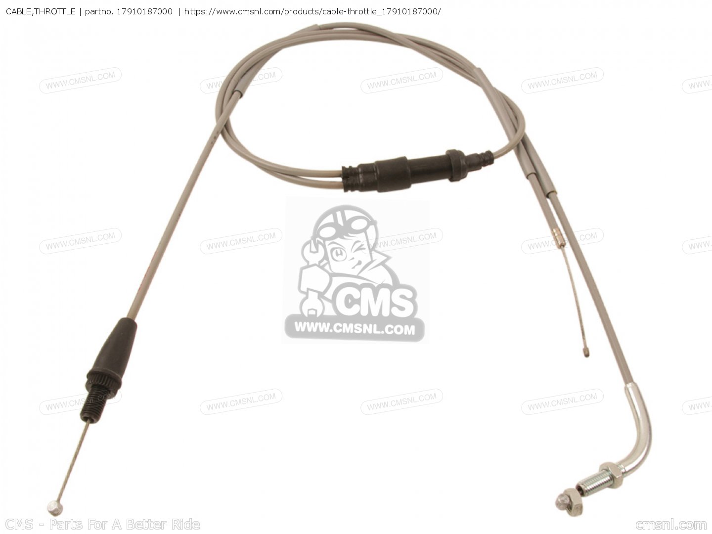 HONDA THROTTLE CABLE 2004-2012 CRF50 F OEM GENUINE WIRE CAP
