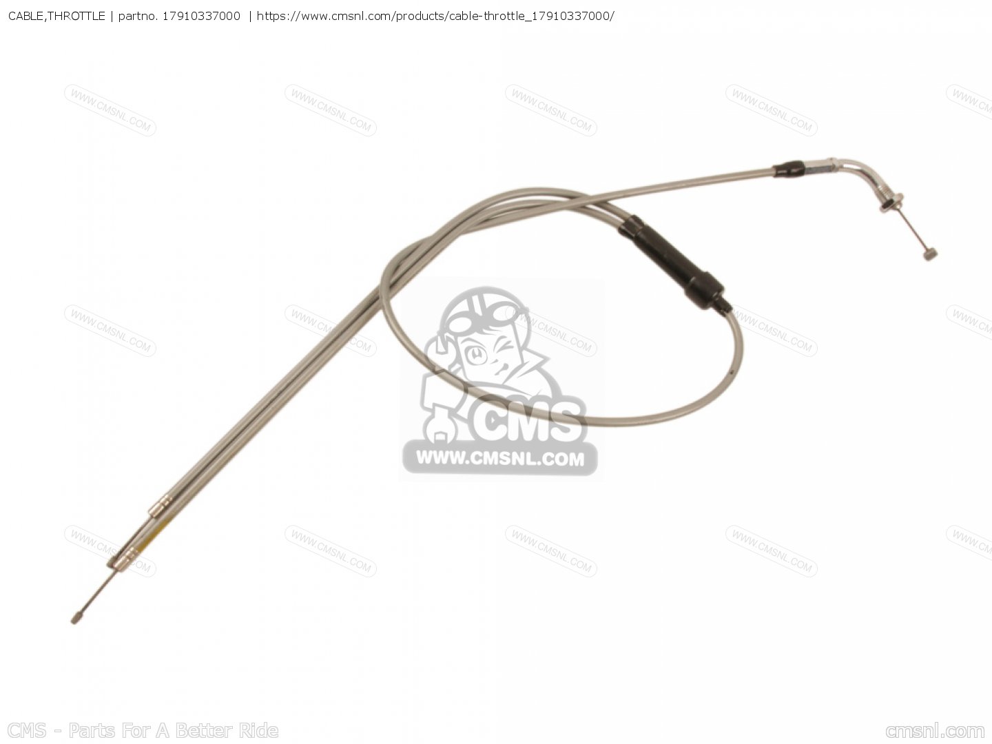 17910337000 Cable,throttle Honda buy the 17910337000 at CMSNL