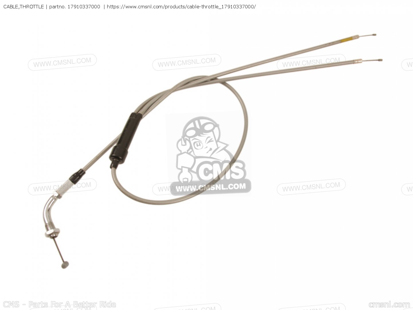 17910337000 Cable,throttle Honda buy the 17910337000 at CMSNL